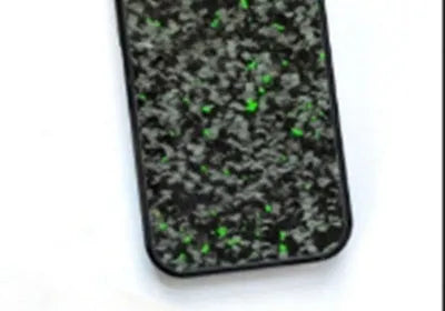 Samsung Galaxy S series phone case in a forged red pattern