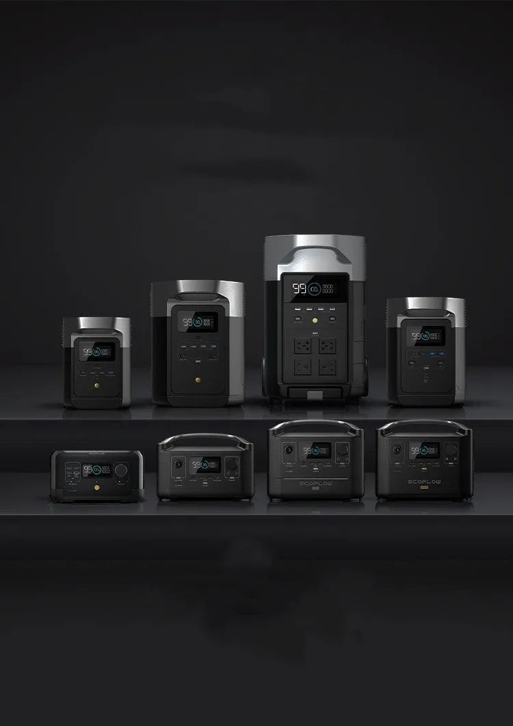 Rui Pro 720Wh portable power station with multiple charging ports and cables