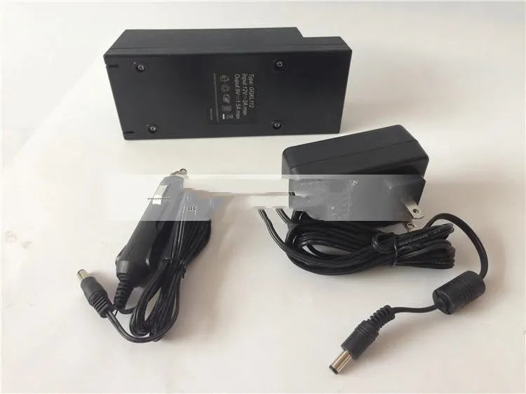 GKL112 car charger with 220V US plug for vehicle installation, 50g lightweight design