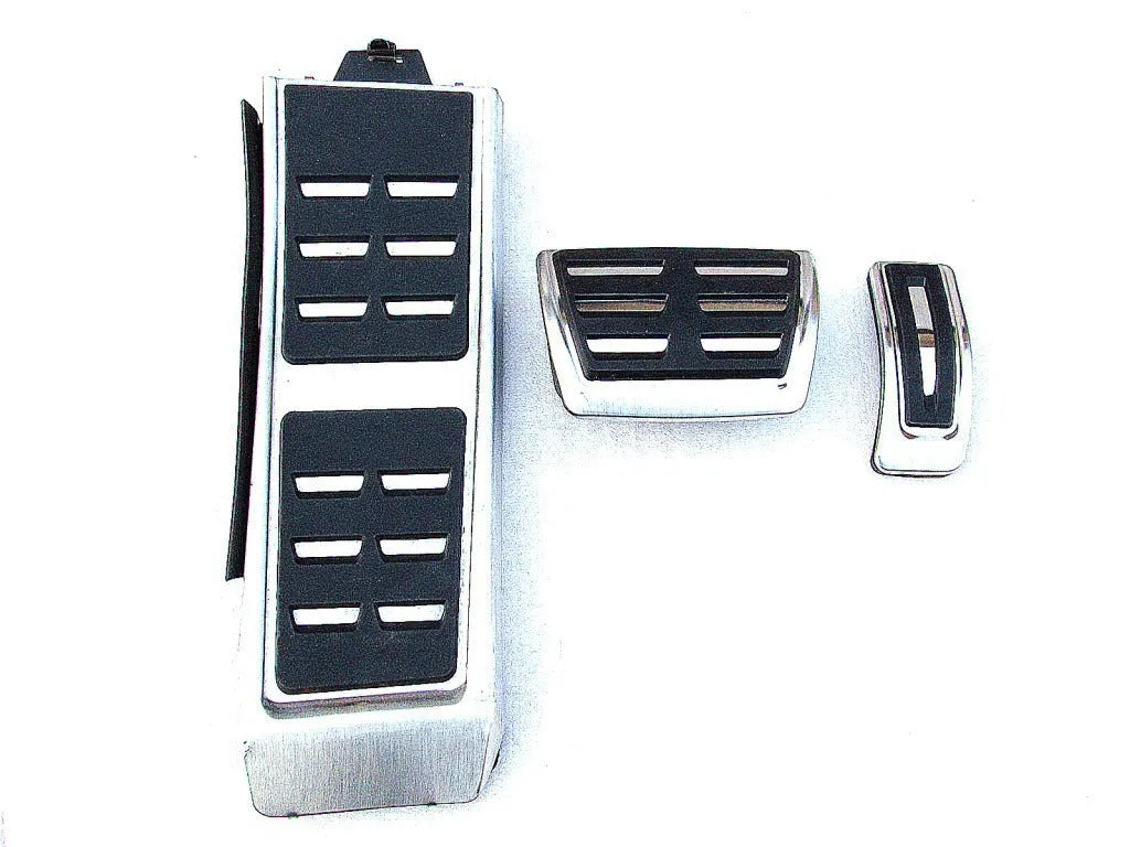Stainless steel Porsche Macan brake accelerator pedal rest with 38cm dimensions