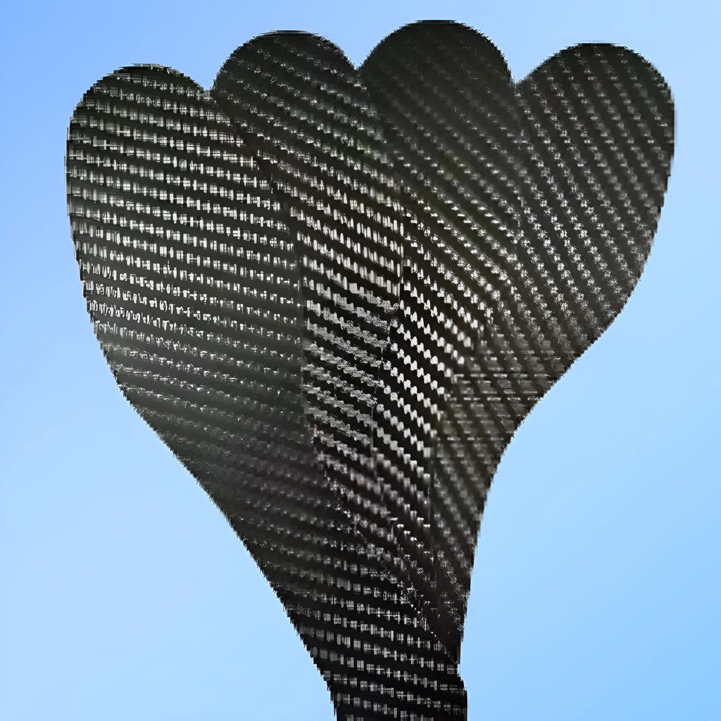 Black 3K full palm carbon fibre running insoles for shock absorption shown in three thickness options
