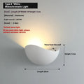 Waterproof IP65 aluminium alloy bird's nest LED lamp in black or white for courtyard and bedroom lighting
