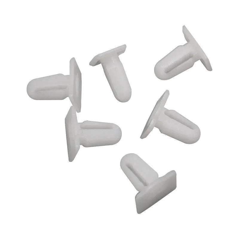 Pack of 60 D318 colour PA66 plastic automotive trim clips and fasteners