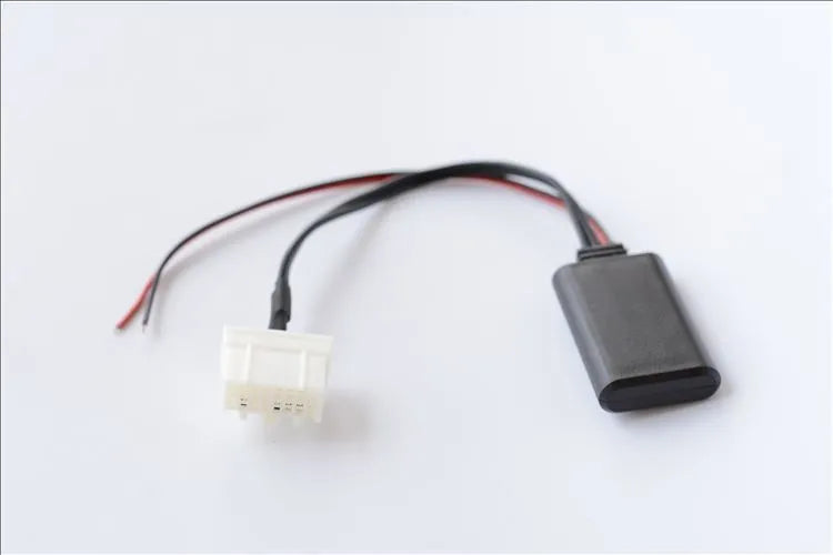 Mazda Bluetooth audio adapter cable for connecting smartphones to 2006 and later Mazda car stereos.