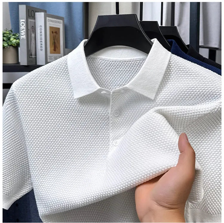 Loose fit cotton short sleeve pullover sweater in multiple colours