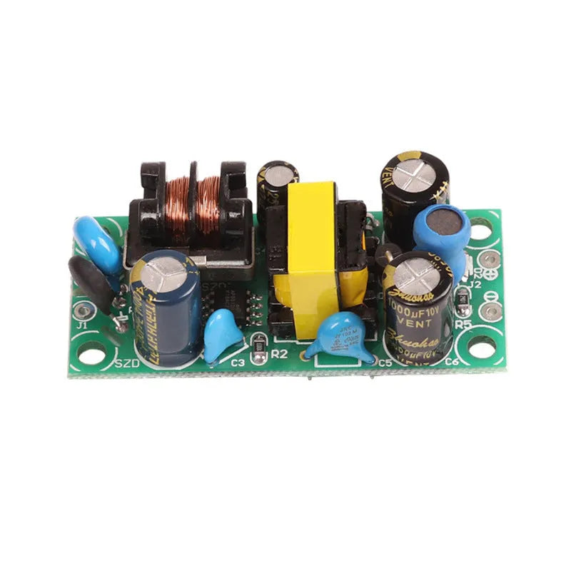 YS U5S metal-cased switching power supply module for AC to 5V DC conversion.