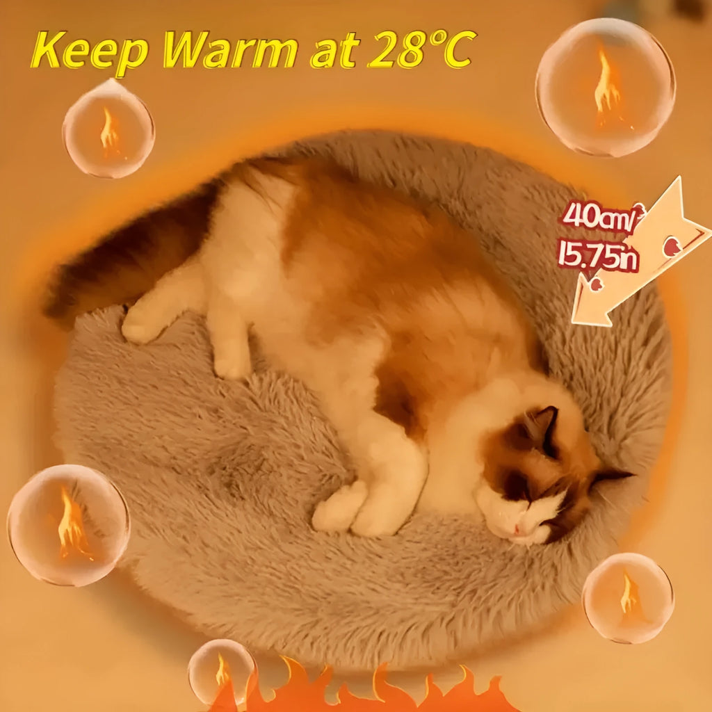 40cm three-speed constant temperature cat electric blanket in cloth, available in seven colours for pet beds and cages