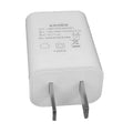 Thin white CE FCC certified 5V1A USB power adapter with international voltage compatibility