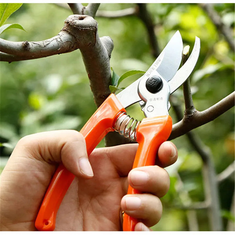 130W pruning shears with SK5 high carbon steel blade for landscaping