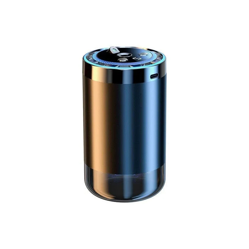 Starry Sky auto perfume sprayer with adjustable settings and six scent options, plastic or aluminium alloy shell