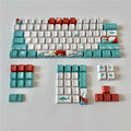 Coral Sea PBT five-sided sublimation mechanical keycap set for Xiao Yan keyboard with custom colour option