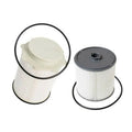 White diesel fuel filter kit for RAM 1500-5500 vehicles with chemical fibre filter element