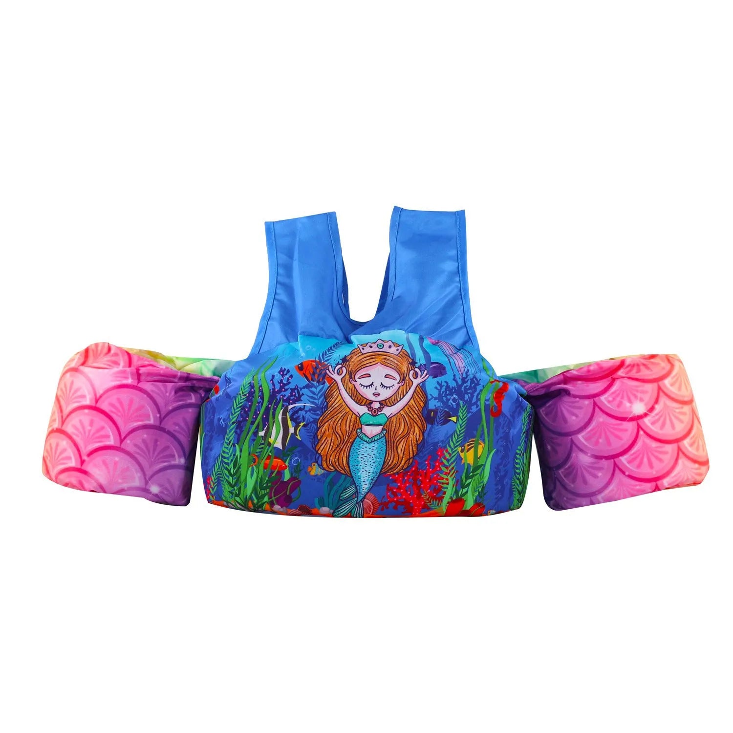 Cartoon children's arm swimming ring life jacket in polyester with multiple pattern options