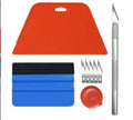 Car film wallpaper smoothing tool set plastic 10 piece automotive applicator kit