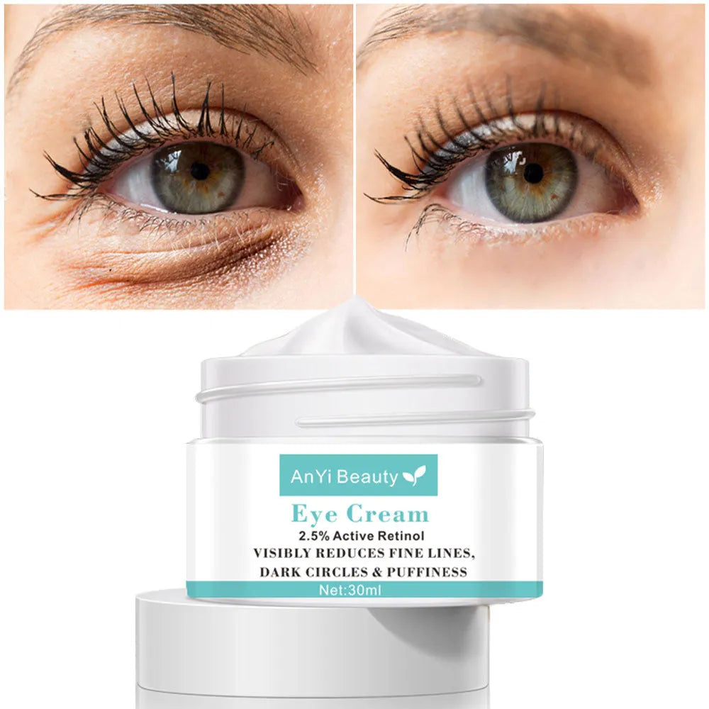 30ml tube of women's beauty eye cream for daily skincare routine