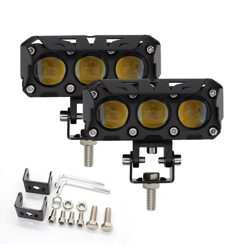 30W Raptor electromobile light with die cast aluminium shell and PC face mask for off-road vehicles