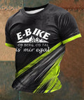 Men's 3D digital printed loose fit polyester t-shirt with picture colour design