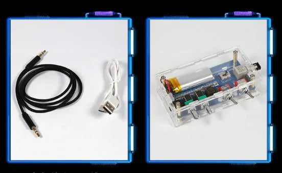 220V music Tesla coil driver board with controller and cables for SSTC plasma demonstrations.