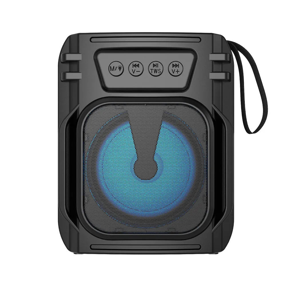 Portable Bluetooth speaker in colour 3107 with compact design and USB charging port