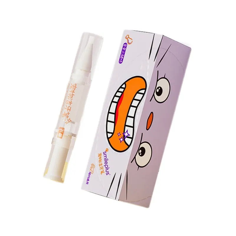 5ml pet toothbrush pen for dog and cat dental care with random colour casing
