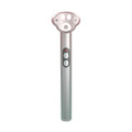 Pink cat's paw shaped eye massager with micro-current vibration and colour light function