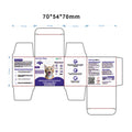 Pet calming collar for cats valerian 2 pack each 7x5.4x7 cm lavender and chamomile free