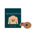 Local Soothing Magnet Health Patch pack containing 50 adhesive patches with natural ingredients
