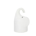 Elephant silicone night light with USB port and warm white LED illumination