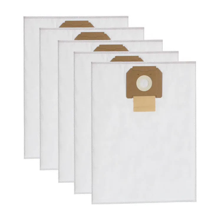 Transparent non-woven vacuum cleaner dust bag, 1pc or 10pcs set, for areas over 150 square metres