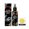Water Repellent Spray 100ml bottle with PTFE formula and yellow round sponge