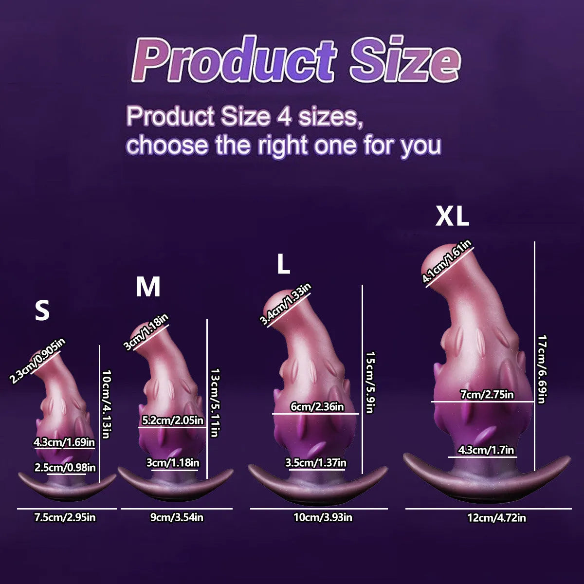 Unisex adult masturbator made from liquid silicone, shown in black, gold, and purple colour options.