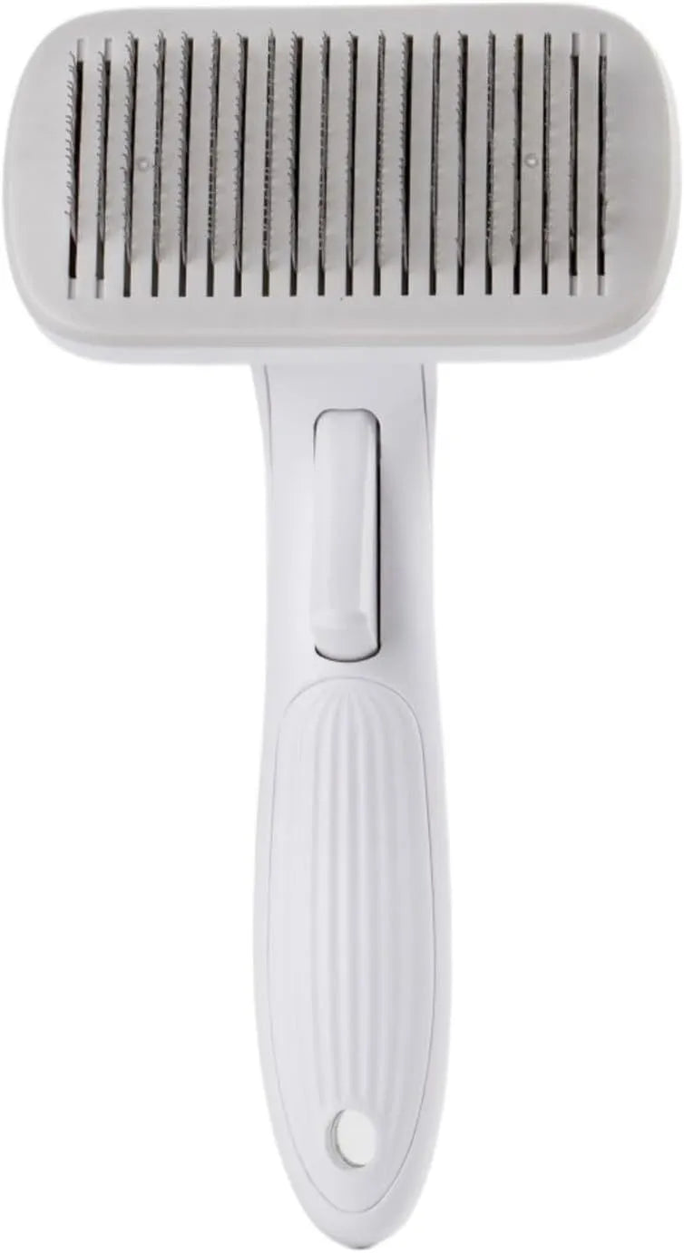 Automatic hair removal comb for pets in blue colour with one-click needle technology