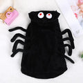 Halloween spider costume for dogs and cats in polyester with full-length design
