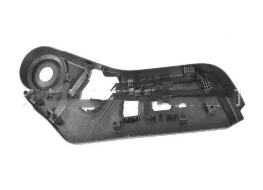 Dodge Journey JC front seat guard plate protector showing dimensions and left/right configuration options