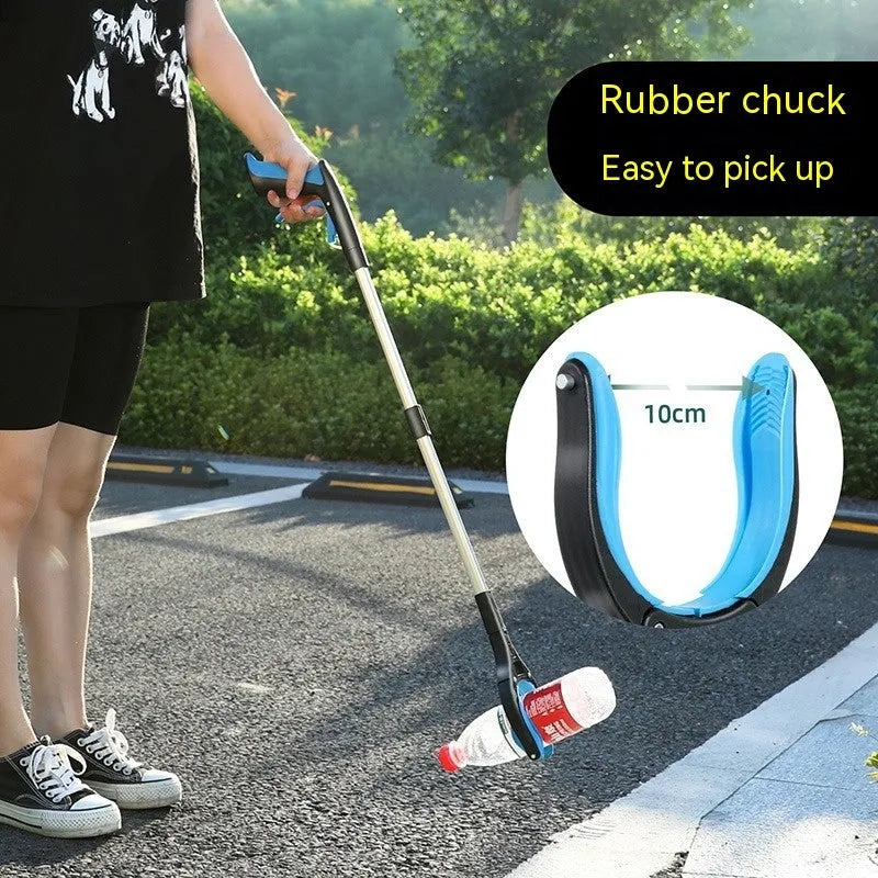 Multi-purpose plastic and aluminium alloy cable clip trash holder in six colour options