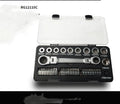 Dual-purpose ratchet wrench set with sockets and batch heads for automotive and DIY use