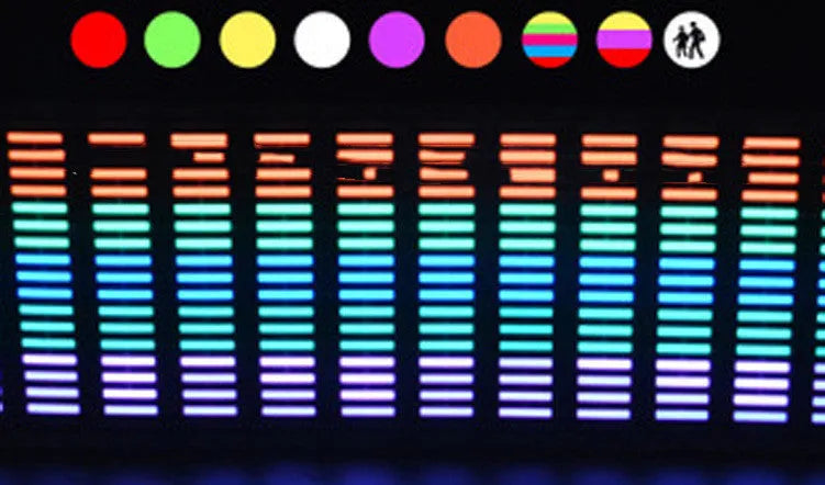 LED cold light sensor rear glass atmosphere light in cold light film with six sizes and colour options