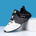 Casual lace-up sneakers with thick rubber soles and mesh lining in multiple colour options