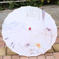 Classical ceiling decorative printed silk umbrella in national style, handmade, available in 60cm 70cm 82cm sizes