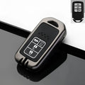 Zinc alloy and silica gel key case for Honda Accord and Civic in black options, one set