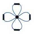 Blue eight character shoulder puller fitness equipment with cross tension device for female body shaping
