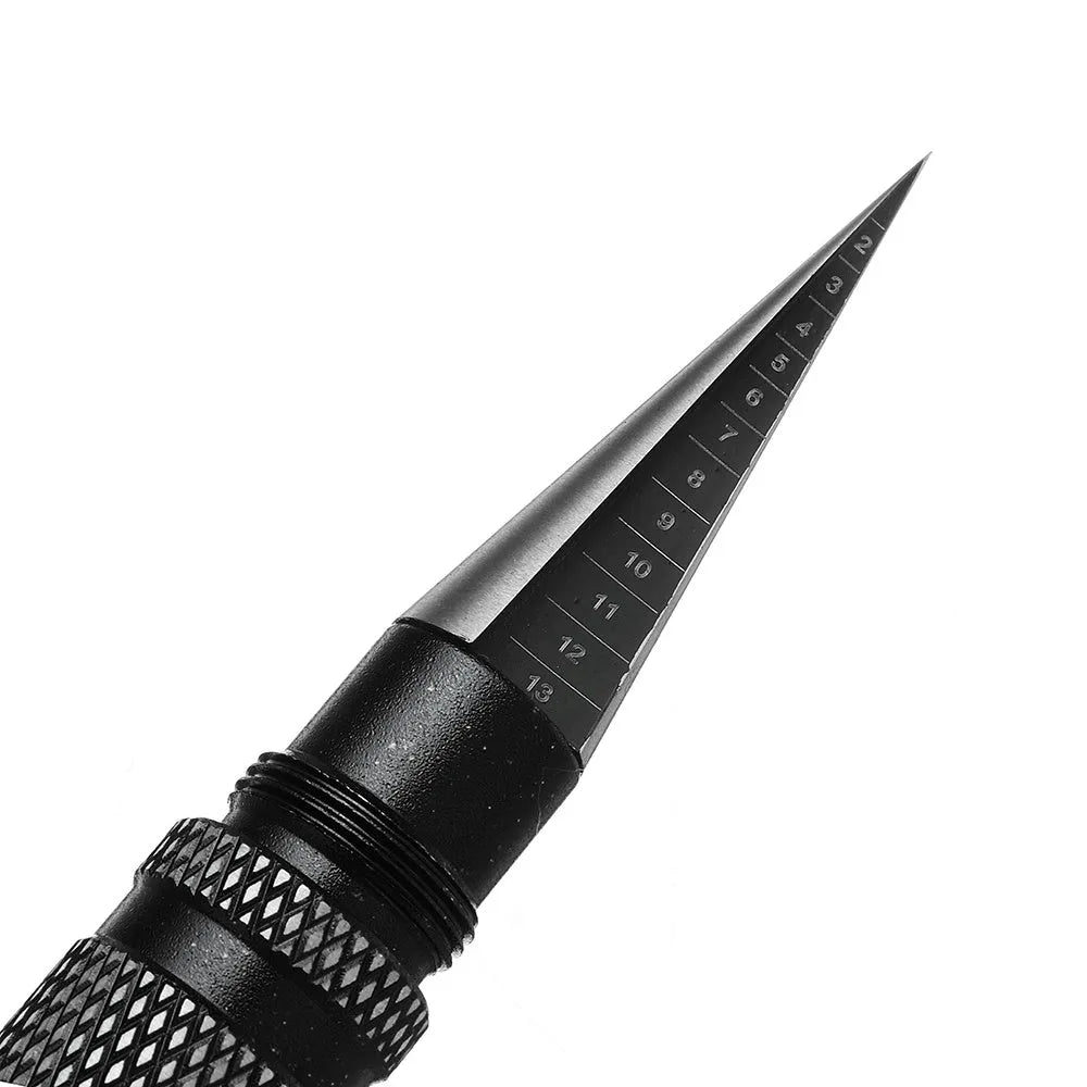 Steel reamer and PVC car shell opener with long handle for 0-14mm model holes