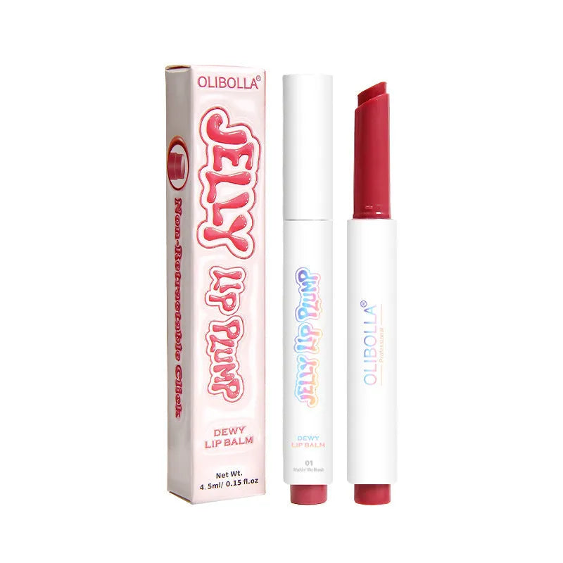 Six shades of water-pressed solid lip lacquer including Makin'Me Blush and Pink Flamingo