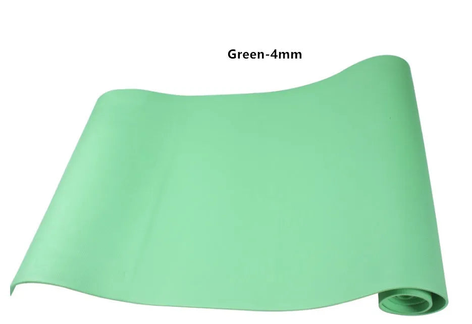 EVA foam yoga mat in choice of colours with 4mm or 6mm thickness options