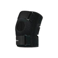 Silicone non-slip knee pad for outdoor sports in black, adult average size