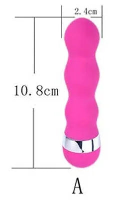 Six styles of mini realistic dildos for women with vaginal and anal stimulation options