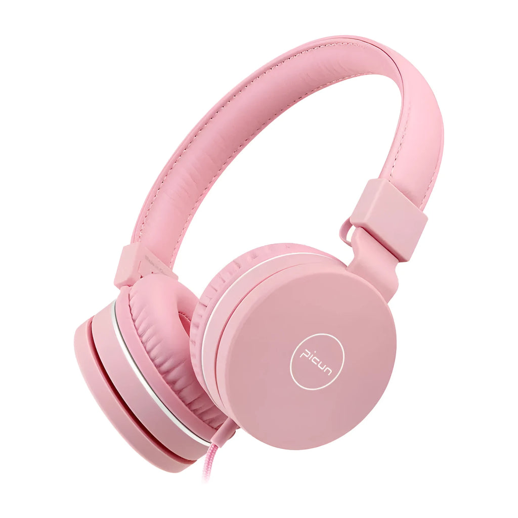 Bengoo C30 wired over-ear headphones with microphone in mint green colour