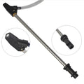 Ceramic sand blasting nozzle with stainless steel handle for Karcher K series pressure washers.
