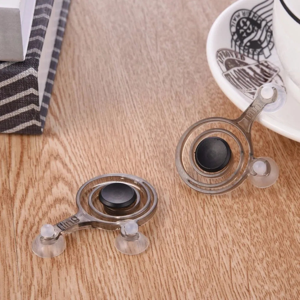 Universal mobile phone gaming joysticks in clear and black colour for touch screen devices