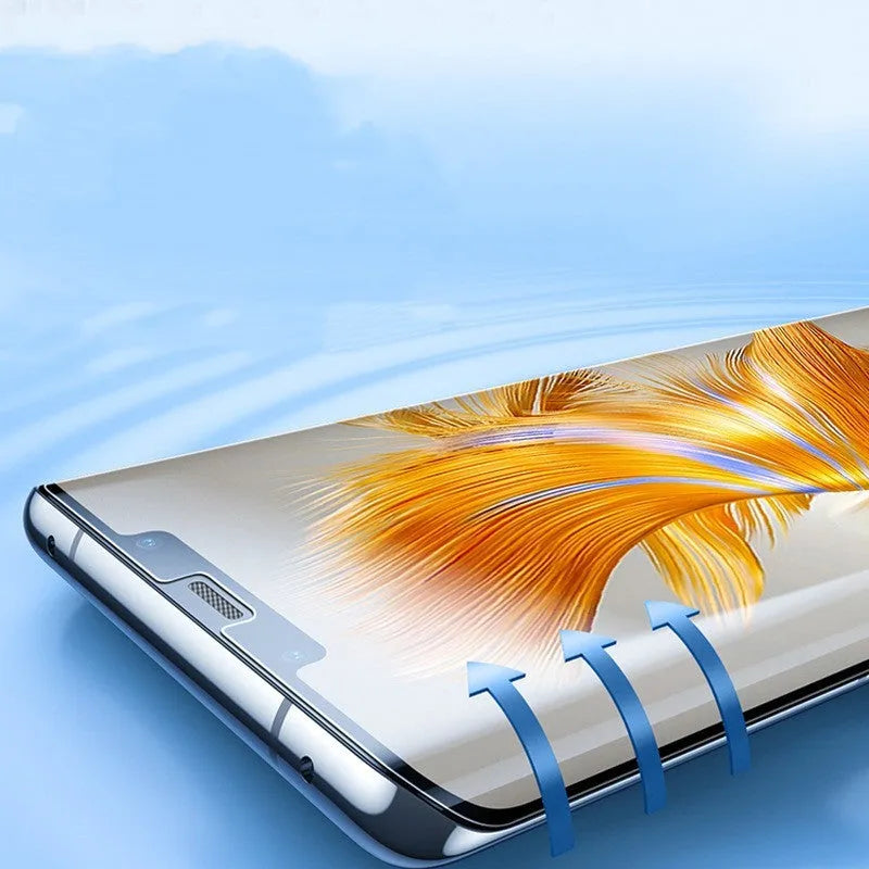 TPU screen protector film for Huawei Mate60 smartphone with application tools